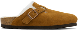 Birkenstock: Светлые лоферы 