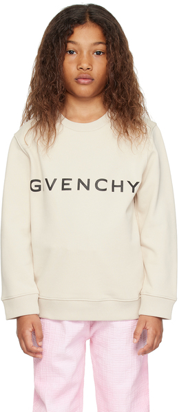 Givenchy: Бежевый свитшот 