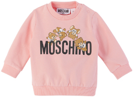 Moschino: Розовый свитер