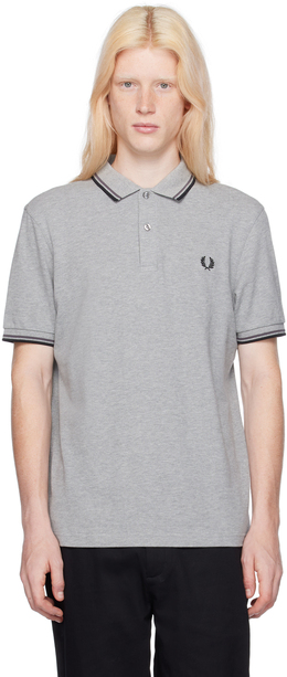 Fred Perry: Серая рубашка 