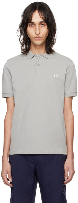 Fred Perry: Серая футболка 