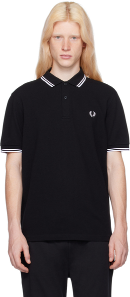 Fred Perry: Чёрная рубашка 