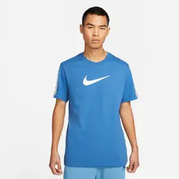 Nike: Синяя футболка  Sportswear