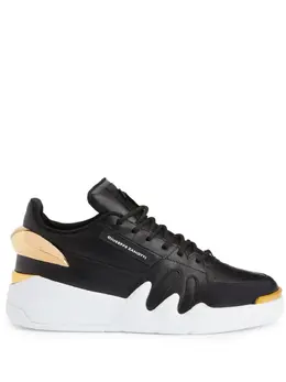 Giuseppe Zanotti: Чёрные кроссовки  Talon