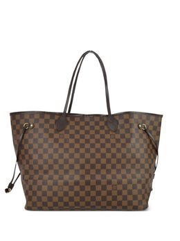 Louis Vuitton Pre-Owned: Коричневая сумка-шоппер 