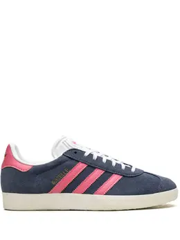 adidas: Синие кроссовки  Gazelle