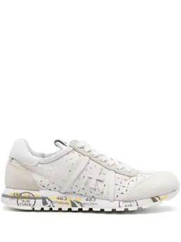 Premiata: Белые кроссовки  Lucyd