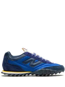 New Balance: Голубые кроссовки 