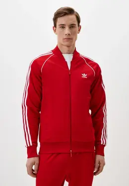 adidas Originals: Красная толстовка 