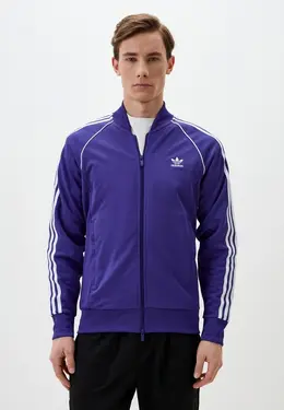 adidas Originals: Фиолетовая толстовка 