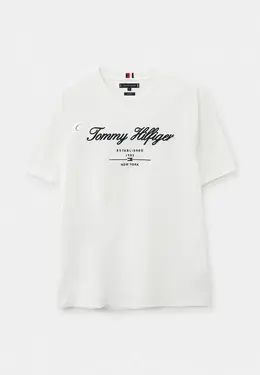 Tommy Hilfiger: Белая футболка 