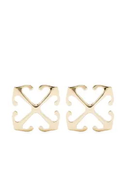 Off-White: Серьги  Arrow