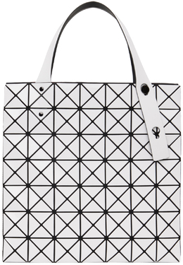 Bao Bao Issey Miyake: Белая сумка