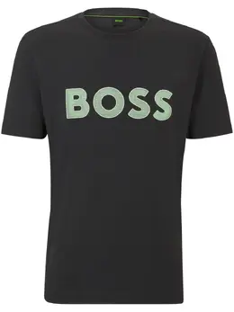 BOSS: Хлопковая футболка 