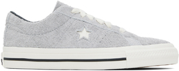 Converse: Серые кроссовки  One Star Pro