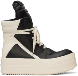 Rick Owens: Чёрные кроссовки Geobasket