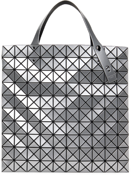 Bao Bao Issey Miyake: Серебристая сумка