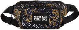 Versace Jeans Couture: Чёрная сумка