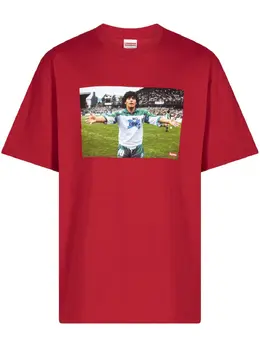 Supreme: Футболка с принтом 