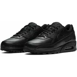 NIKE: Чёрные кроссовки Air Max 90