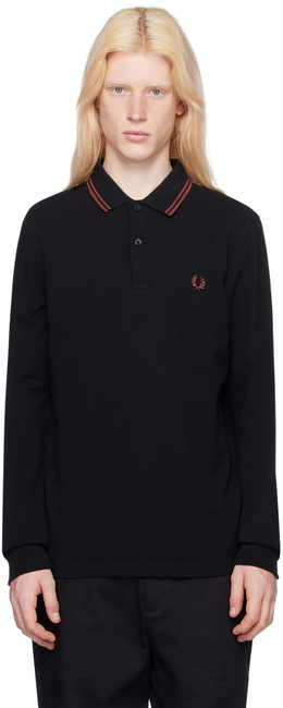 Fred Perry: Чёрная футболка 