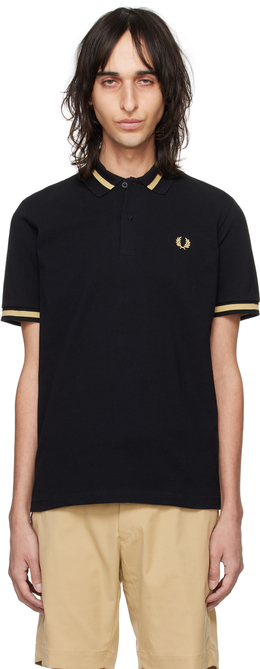 Fred Perry: Чёрная футболка 