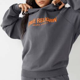 True Religion: Хлопковая толстовка