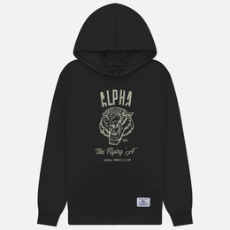 Alpha Industries: Чёрная толстовка 