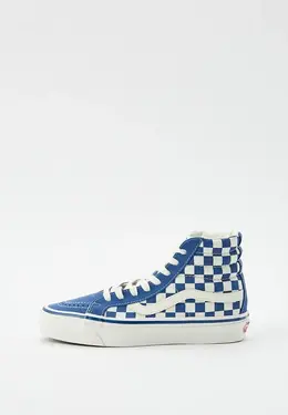 Vans: Голубые кеды 