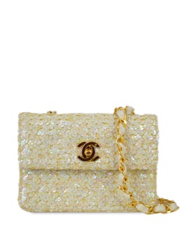 CHANEL Pre-Owned: Белая сумка 