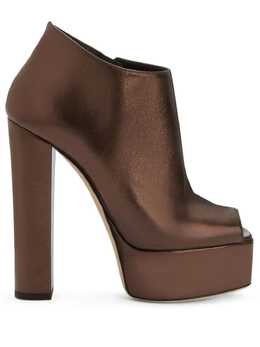 Giuseppe Zanotti: Коричневые ботинки 