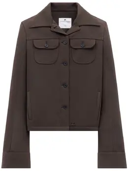 Courrèges: Коричневая куртка 