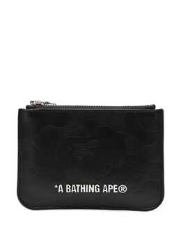 A BATHING APE®: Чёрный кошелёк 