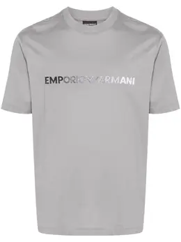 Emporio Armani: Хлопковая футболка 