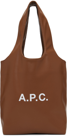 A.P.C.: Коричневая сумка  Ninon