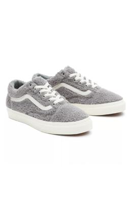 Vans: Серые кроссовки 