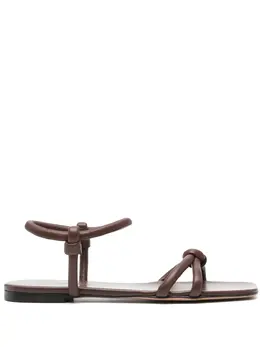 Gianvito Rossi: Коричневые сандалии 