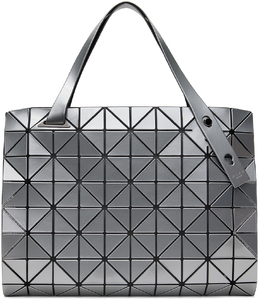 Bao Bao Issey Miyake: Серебристая сумка