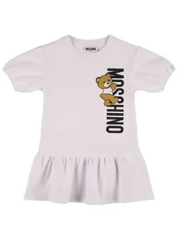 MOSCHINO: Хлопковое платье 