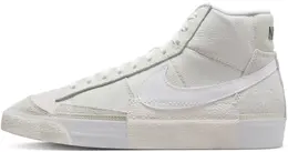 Nike: Белые кеды  Blazer Mid