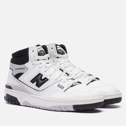 New Balance: Белые кроссовки 