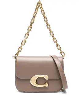 Coach: Коричневая сумка 