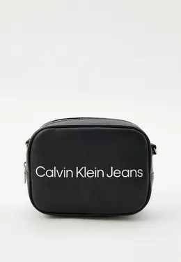 Calvin Klein Jeans: Чёрная сумка