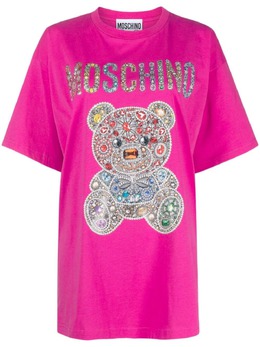 Moschino: Футболка Teddy Bear с принтом