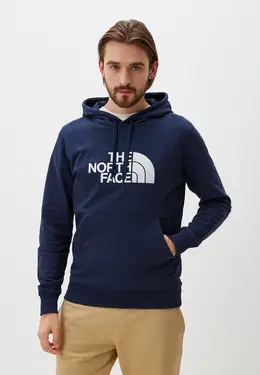 The North Face: Синяя толстовка 