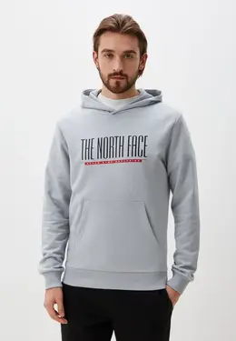 The North Face: Голубая толстовка 