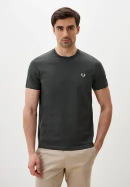 Fred Perry: Серая футболка 