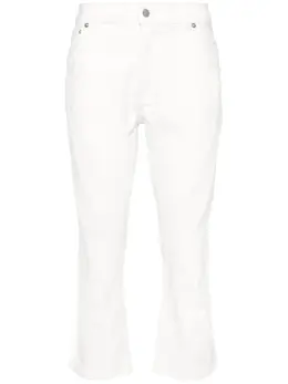 Mugler: Белые джинсы 