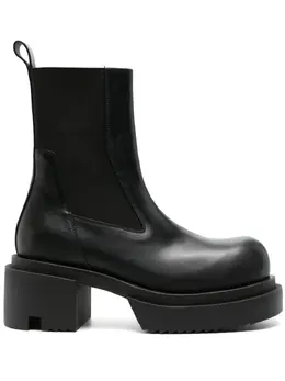 Rick Owens: Чёрные ботинки 