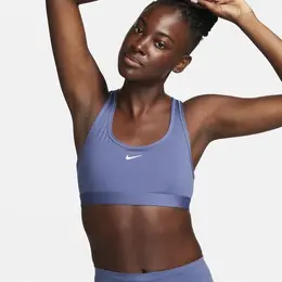 NIKE: Синий топ  Swoosh